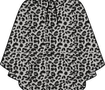 Damella poncho i velour 99194 leo