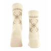 Falke halksocka i bomull & ull 46480 creme 2050