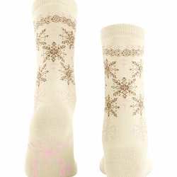 Falke halksocka i bomull & ull 46480 creme 2050