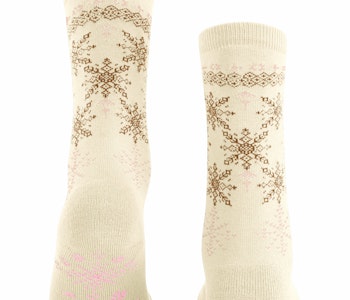 Falke halksocka i bomull & ull 46480 creme 2050