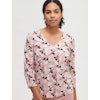 Nanso pyjamas Sanelma 27649 6611 rosa blommig