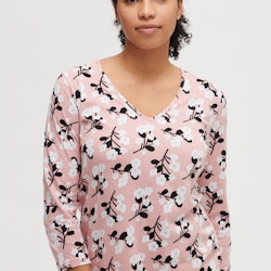 Nanso pyjamas Sanelma 27649 6611 rosa blommig