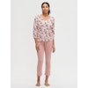 Nanso pyjamas Sanelma 27649 6611 rosa blommig