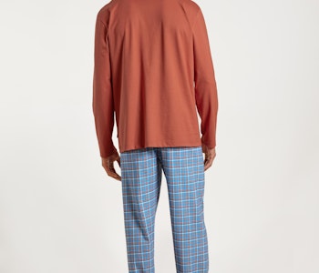 Calida herrpyjamas lång 44484 redwood 149