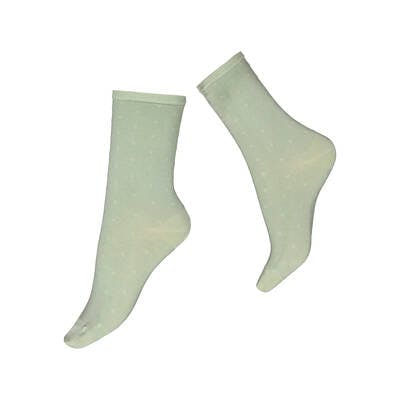 Vogue bamboo ankelsocka 96501 frosty green