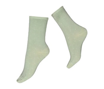 Vogue bamboo ankelsocka 96501 frosty green