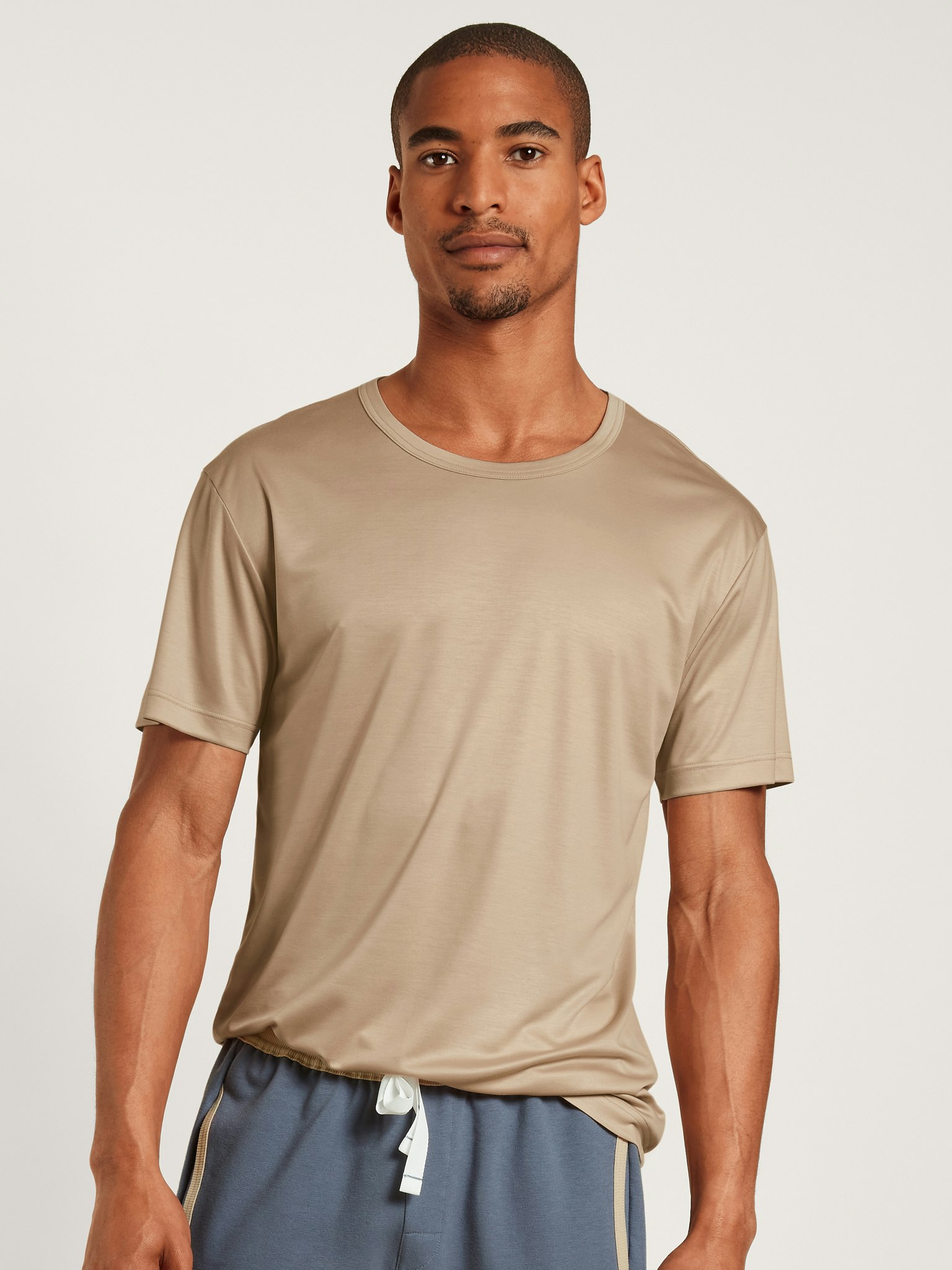 Calida T-shirt herr 100% nature 14567 944 irish cream