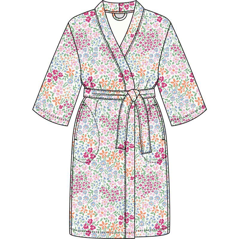Trofé Kimono Summer 43102 1111 multi blommig