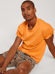 Calida T-shirt  Remix herr 14569 055 blazing orange