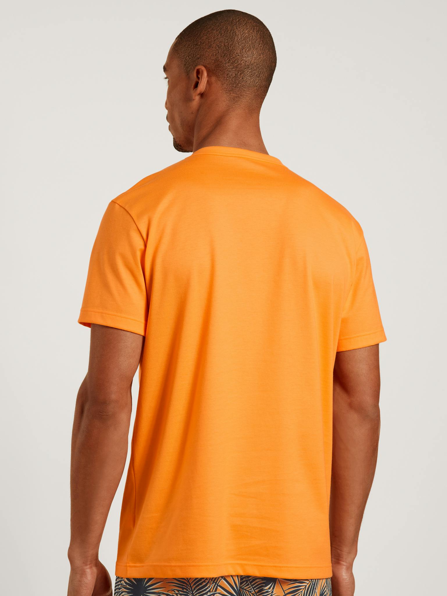 Calida T-shirt Remix herr 14569 055 blazing orange - Näckrosen Underkläder