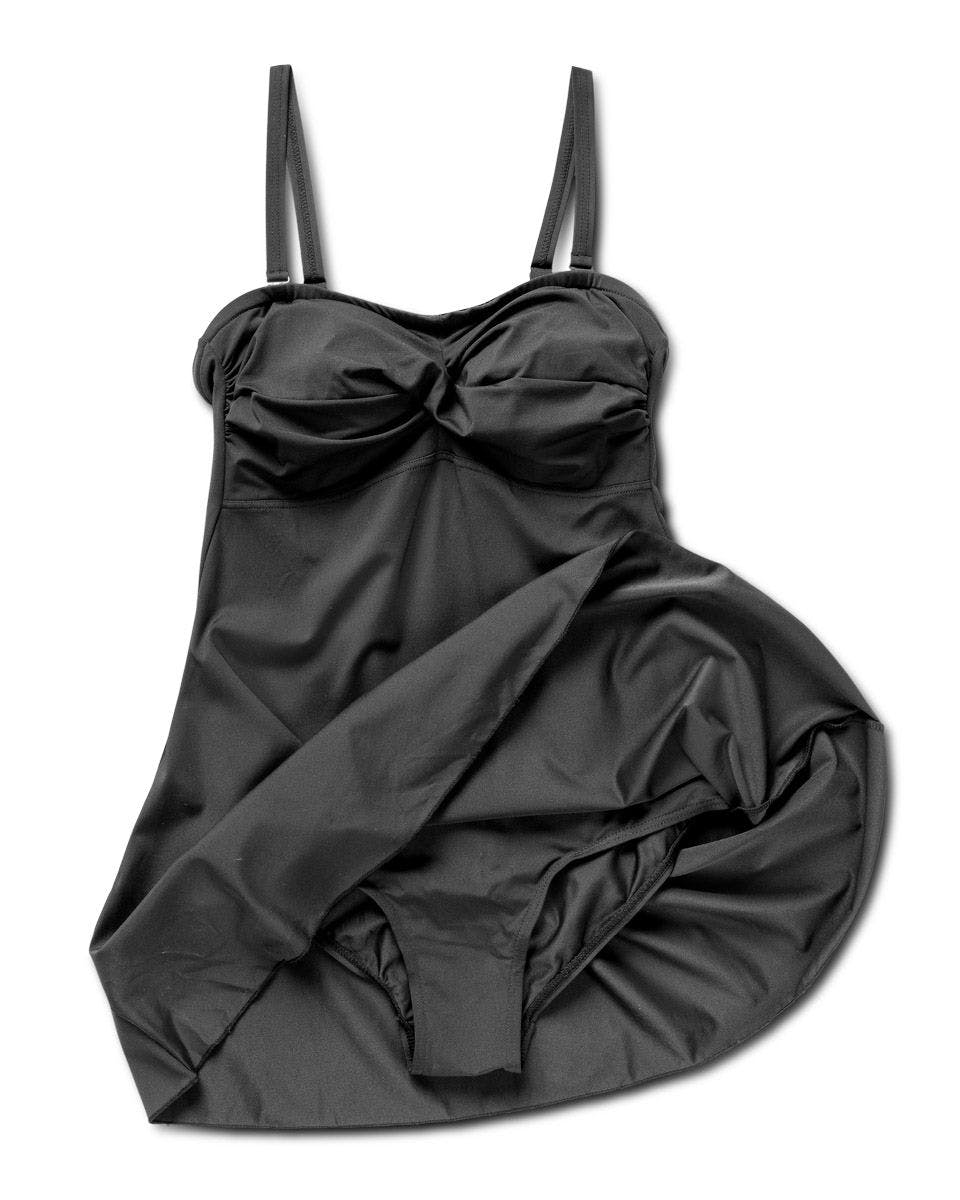 Panos Emporio baddräkt med kjol Delos svart