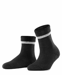 Falke halksocka  i bomull & ull 47540 svart 3009