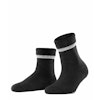 Falke halksocka  i bomull & ull 47540 svart 3009