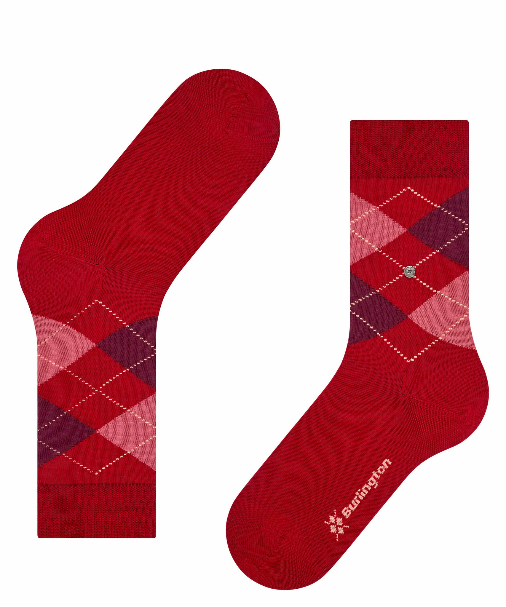 Burlington Marylebone ullsocka 22082 / 8033 cranberry