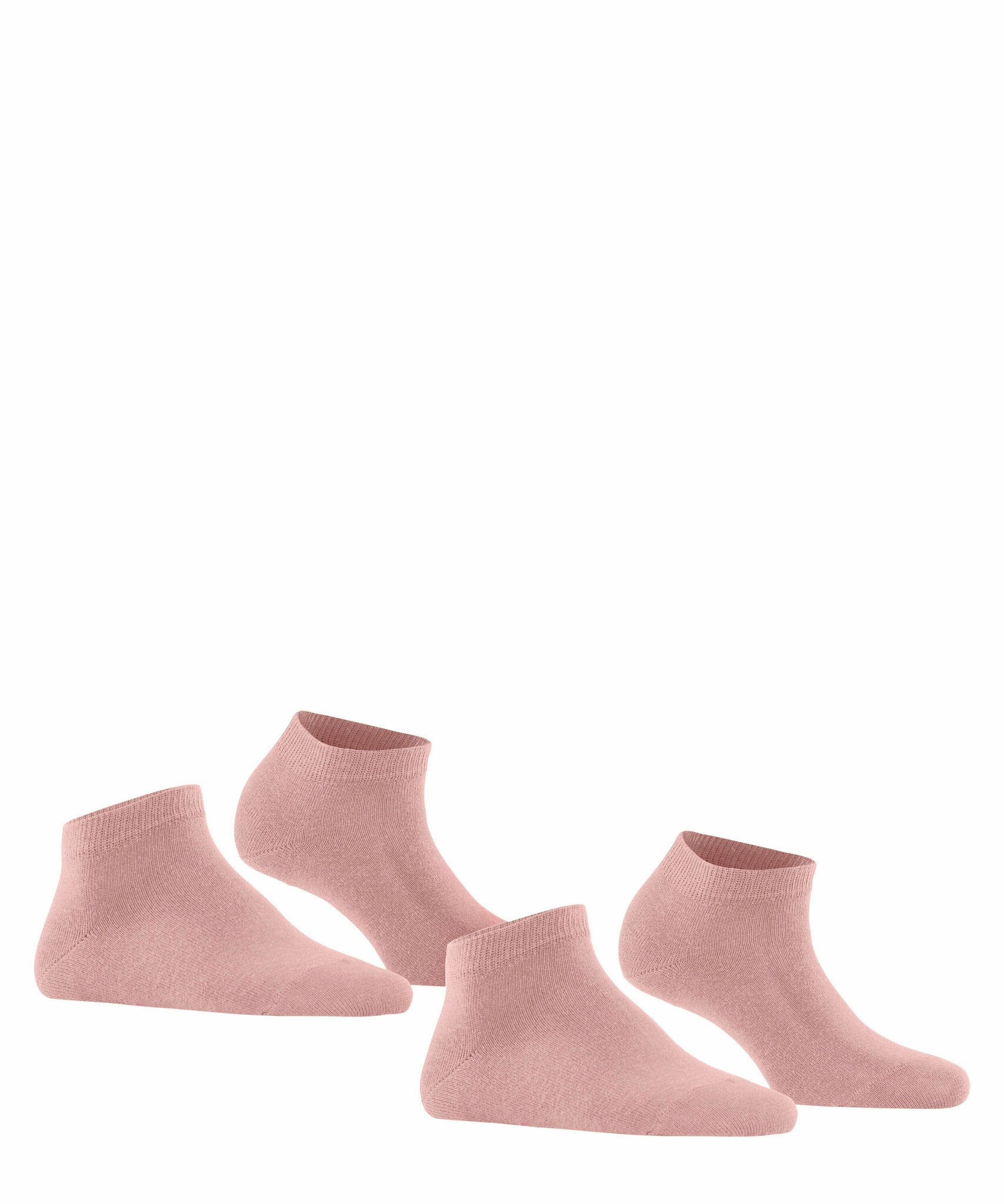 Falke Happy sneakers 2-pack 46418 8645 puder rosa