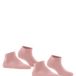 Falke Happy sneakers 2-pack 46418 8645 puder rosa