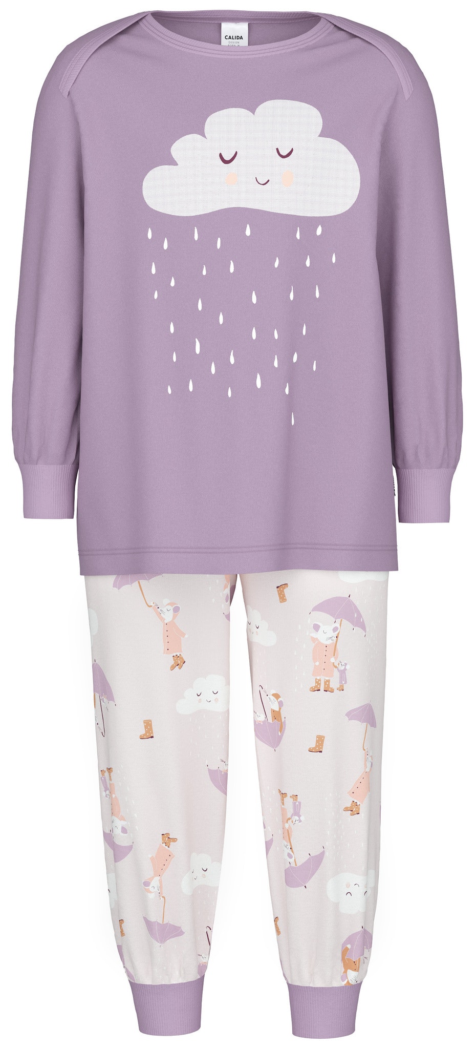 Calida barn pyjamas Toddlers Umbrella 55076/ 320 lavender - Näckrosen  Underkläder