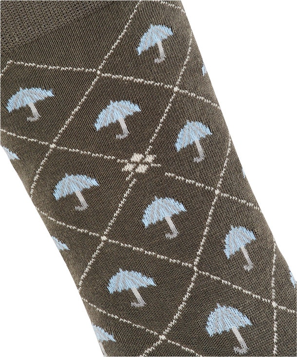 Burlington bomulls socka umbrella 22123 7826 military