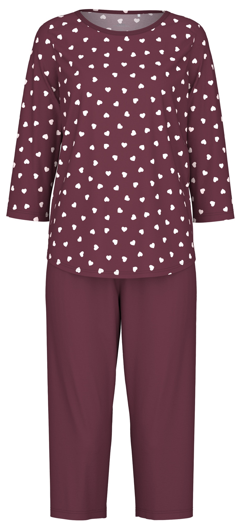 Calida 3/4 pyjamas Lovely Nights 47056 169 english rose