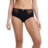 Chantelle trosa C21s80 graphic support high waisted ful brief 011 svart