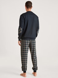 Calida herrpyjamas lång 46162 479 dark sapphire