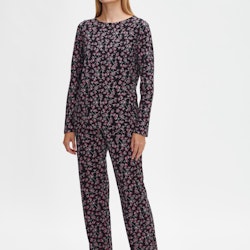 Nanso pyjamas Punaherukka 28127 5672 svart/vit