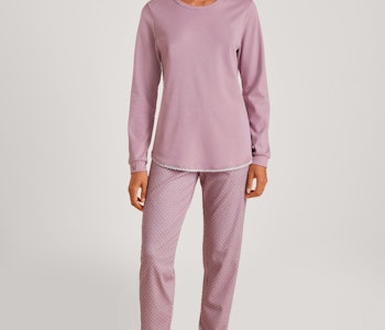 Calida pyjamas 42353 med mudd / 312 mauve