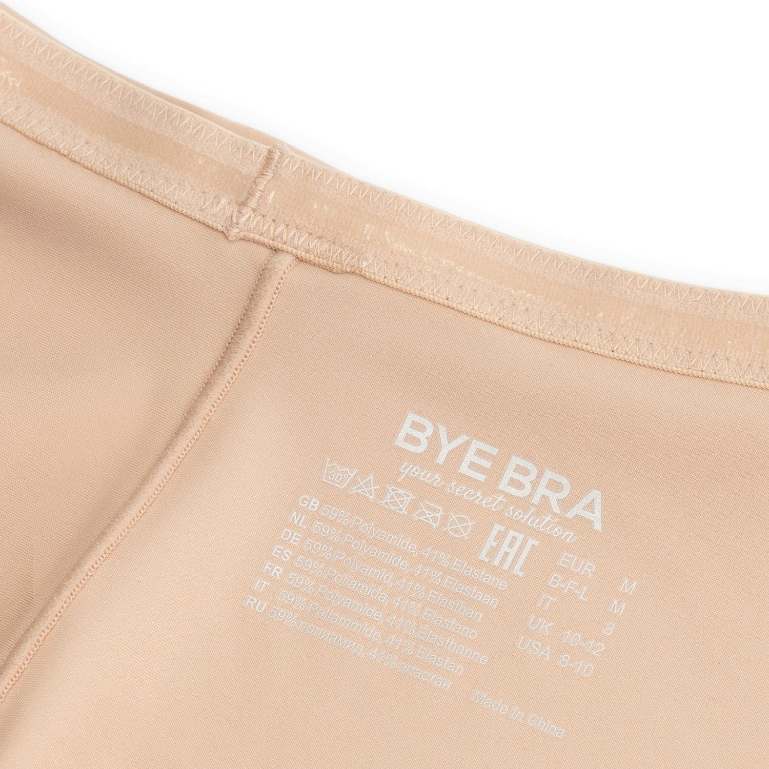 Bye Bra SCPMWB Sculpting Mid Waist Breif beige