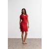 Abelle dress Sevim 22-08-011 Red ruby