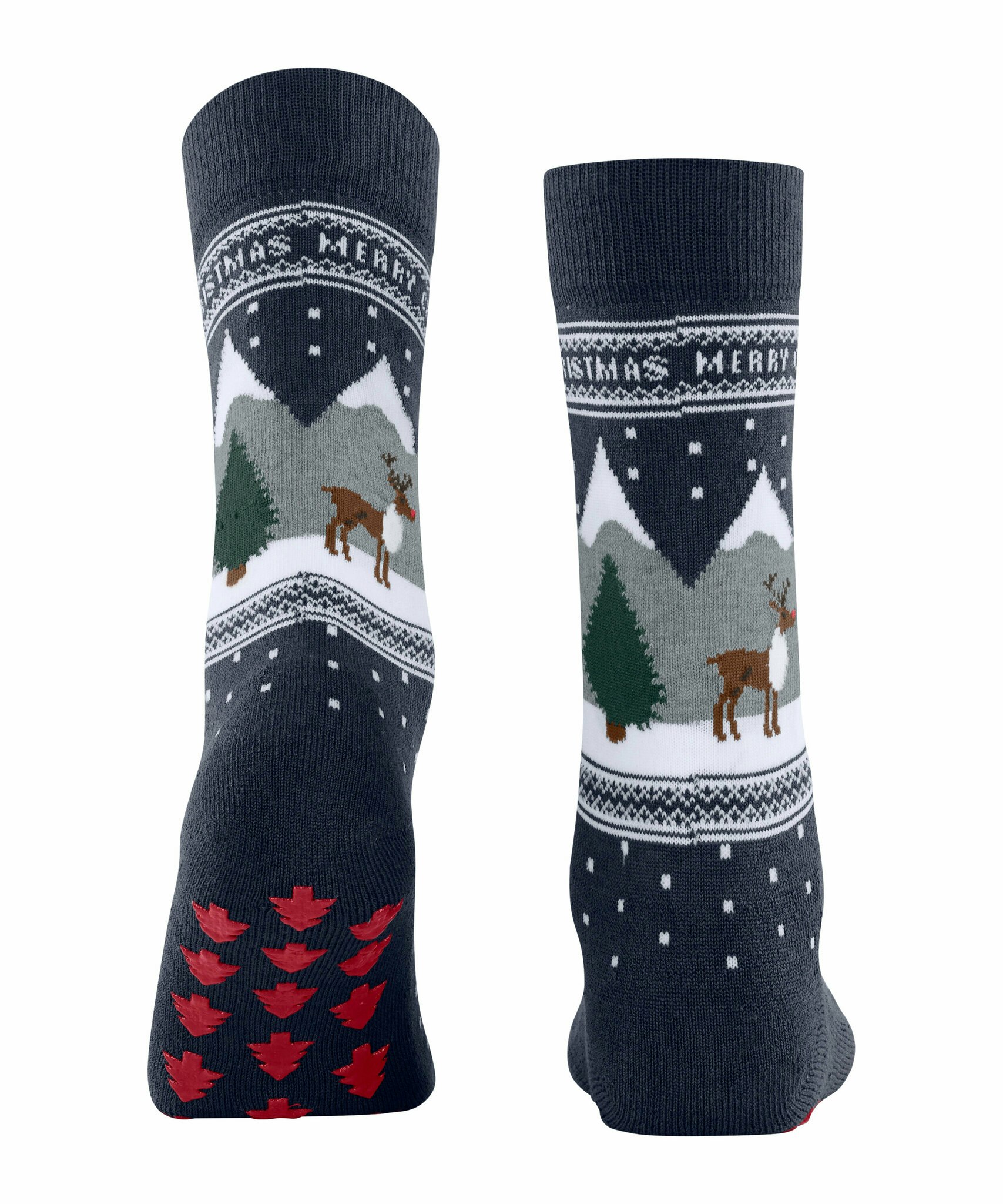 Burlington halksocka x-mas 27156 6116 space blue