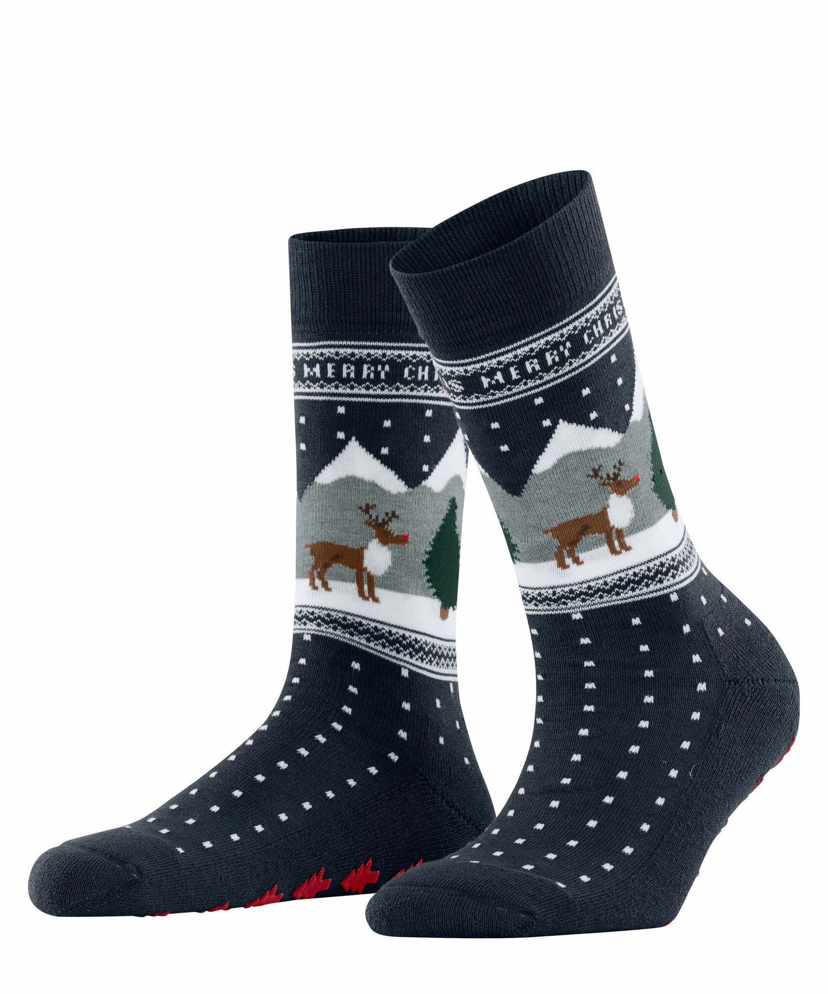 Burlington halksocka x-mas 27156 6116 space blue