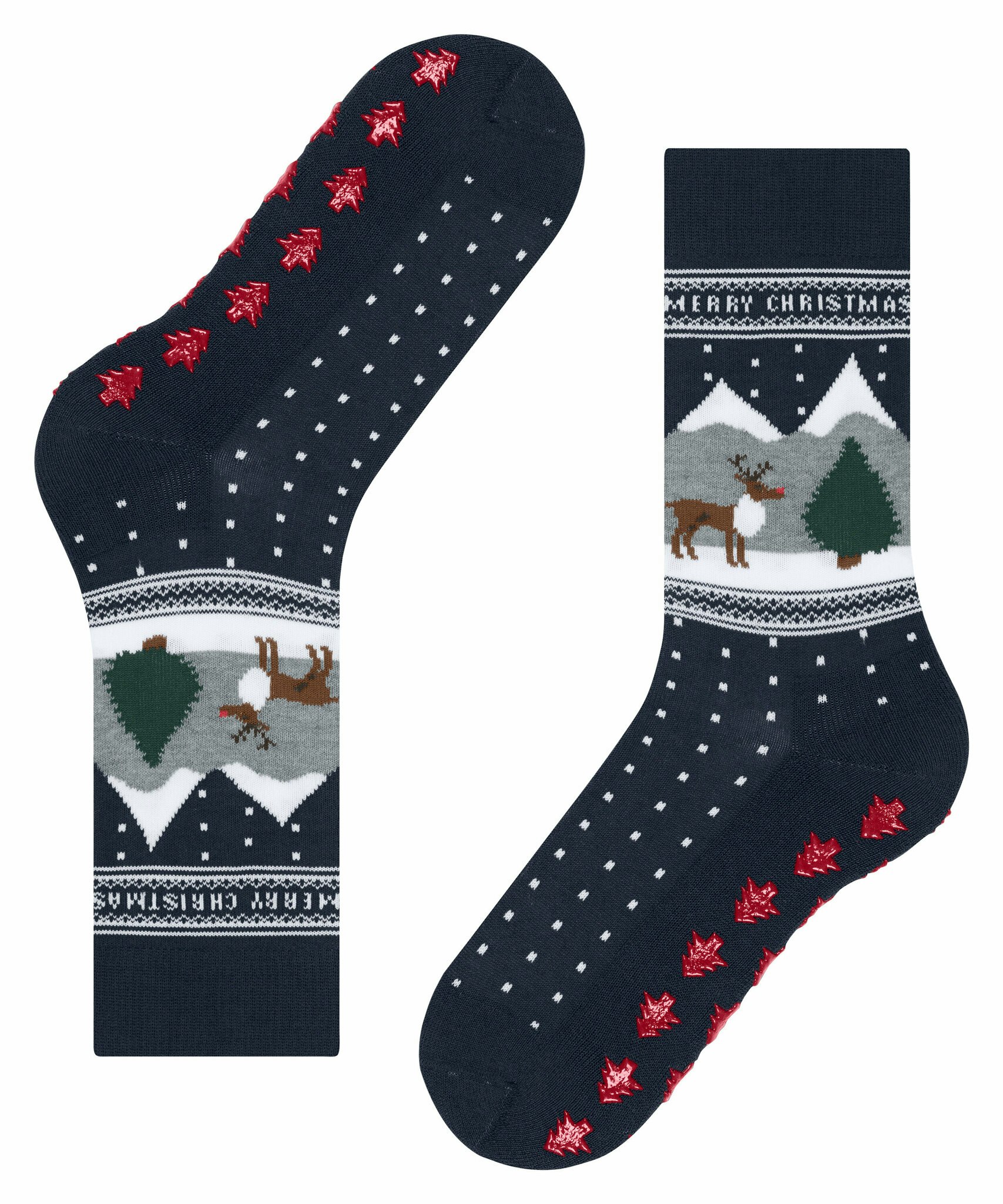 Burlington halksocka x-mas 27156 6116 space blue