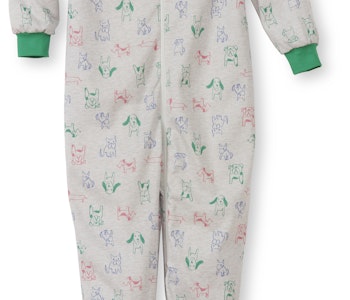 Calida toddlers puppy barn jumpsuit 64974 616 viridis green