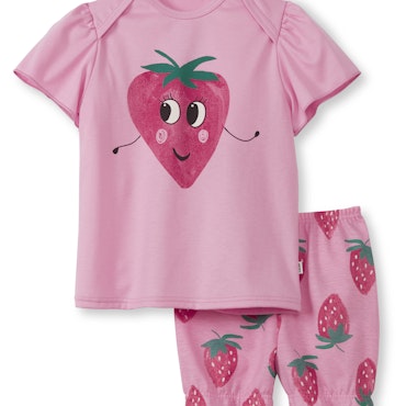 Calida barn pyjamas Toddlers strawberry  56072 274 begonia pink