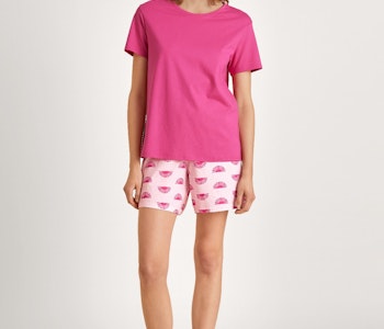 Calida pyjamas kort spring nights 40196 263 pink flash