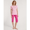 Calida 3/4 pyjamas spring nights 40296 pink flash 263