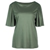 Calida shirt short sleeve 14429 618 laurel green