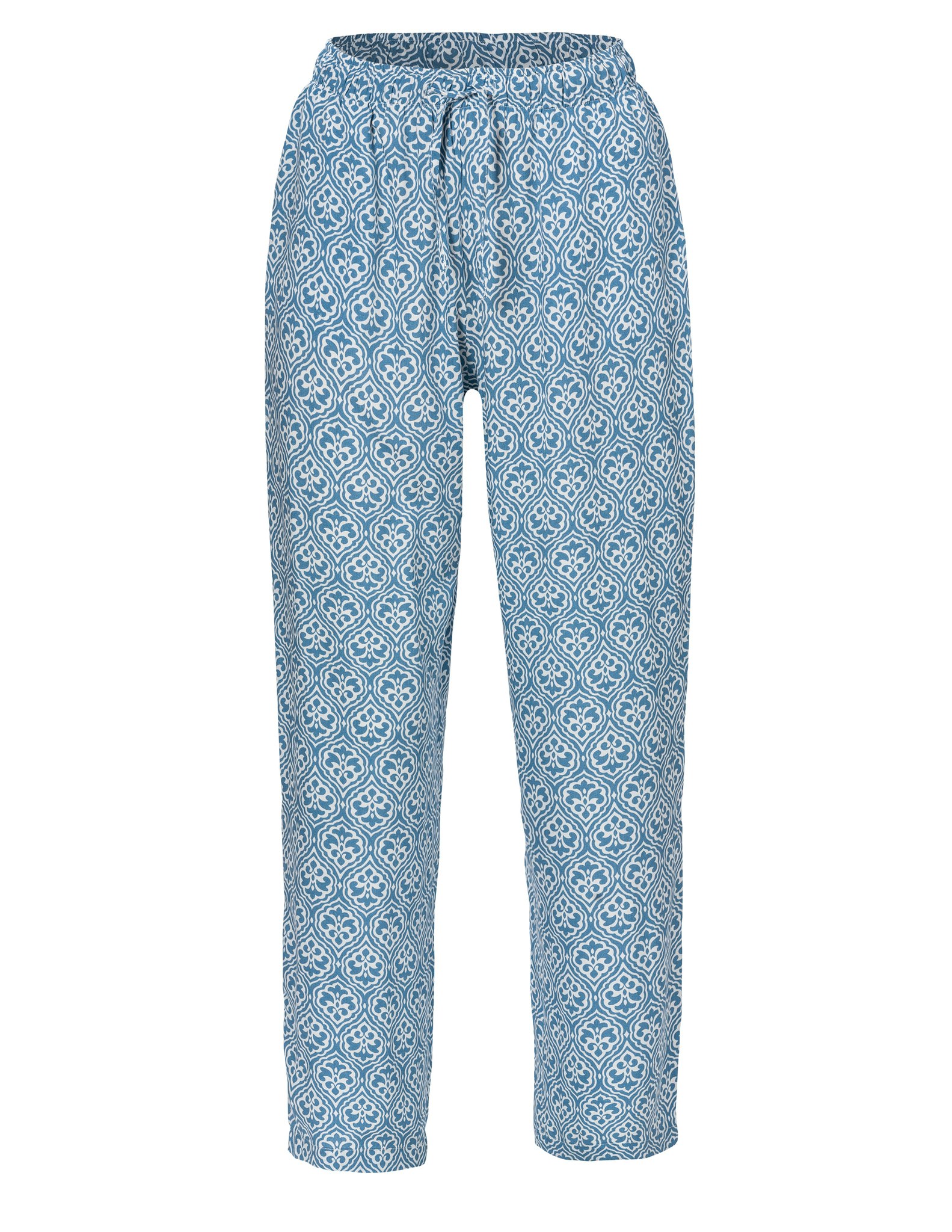 Trofé pyjamas 64124 blåmönstrad 7300