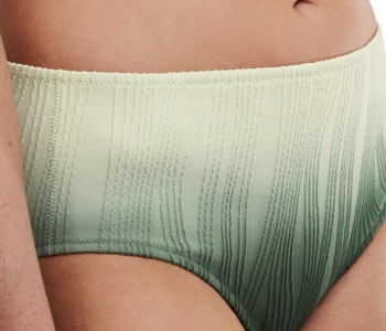 Chantelle bikinitrosa high waist C12VC5 01B Green tie & dye one size
