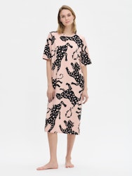 Nanso långt nattlinne Leonora 29027 6478 rosa