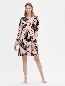 Nanso big shirt lång ärm Leonora 29028 6478 rosa