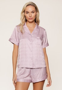 Linga Dore pyjamas kort 5509 329 mauve shadow