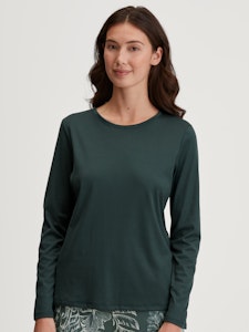 Calida lång ärm Favourites Botanic 15212 /17 Deep emerald green