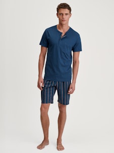 Calida pyjamas Relax Imprint 47785 /407 Insignia blue