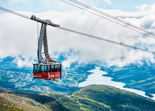 Åre Cable Car Summer Poster