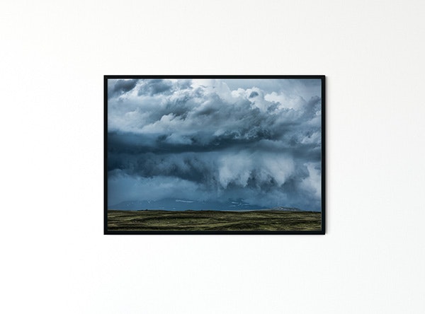 Thunder Clouds Poster