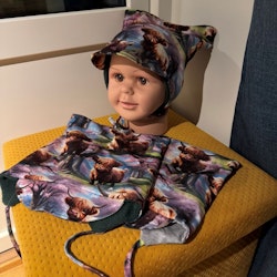 Luringlue med søte kalver3 str 1-2 år