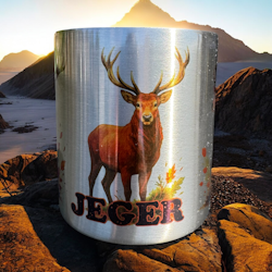 Karabinkopp – Jeger (hjortemotiv)