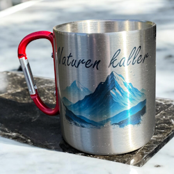 Karabinkopp – Naturen kaller (med personlig navn)
