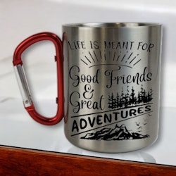 Karabinkopp – Good Friends & Great Adventures (med navn
